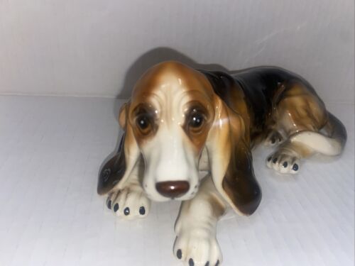 Vintage Napcoware Basset Hound Figurine - Picture 2 of 7