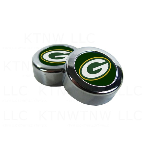 Brand New NFL All Teams Chrome License Plate Frame Screw Caps - Picture 14 of 35