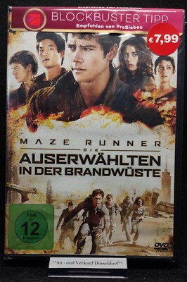 Maze Runner 2:   Die Auserwählten in der Brandwüste - auf DVD - NEU & OVP