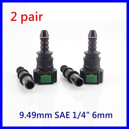 Nylon Fuel Line Quick Connect Release Hose Disconnect Hose 9.49mm SAE 1