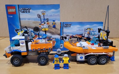 Lego City Coast Guard Trunk With Speed Boat Set: 7726 100