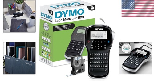 Versatile QWERTY Portable Label Maker - Rechargeable with Customization Options - Picture 2 of 9