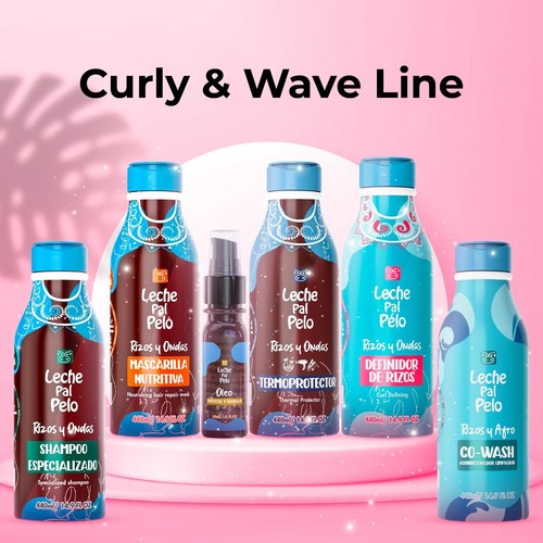Leche Pal Pelo Curl Bliss Co-Wash, Sulfate-Free,14.9 oz - 第 5/5 張圖片