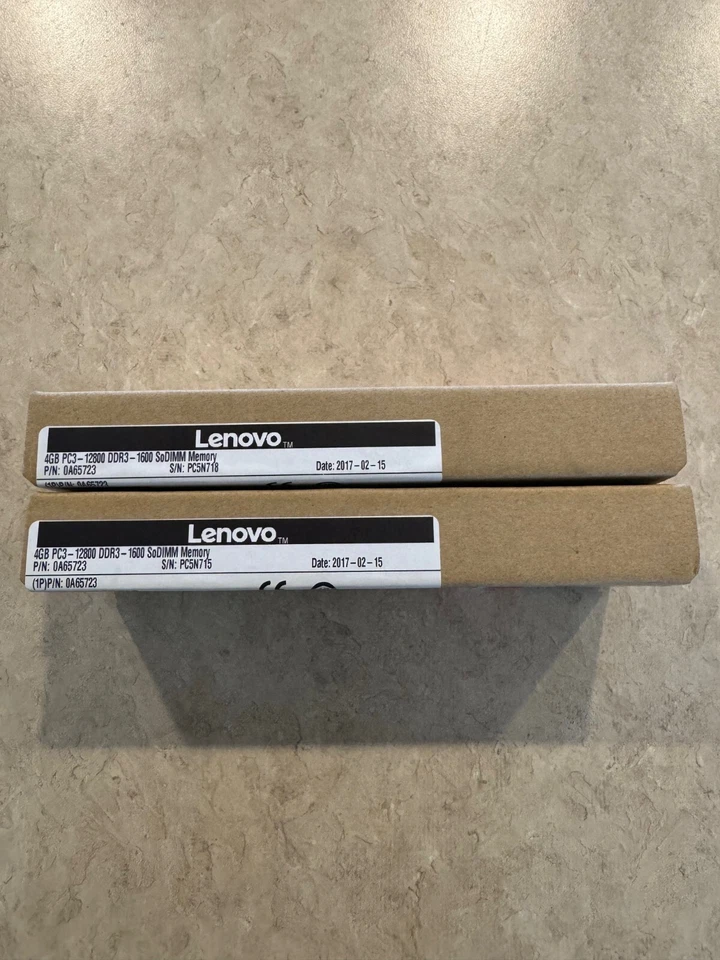 Genuine Lenovo (Samsung) 8GB (4GBx2) PC3-12800 DDR3 SoDimm Memory Module - Image 2 of 4