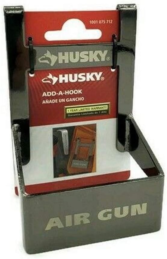 case of Husky Air Gun Add-A-Hook for Tool Pouch, Universal