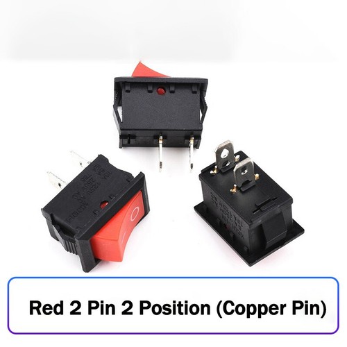 On/Off Rectangular Rocker Switch Latching 2 3 Pin 2 3 Position 6A/250V 10A /125V - Picture 17 of 25