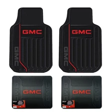 ⭐️⭐️⭐️⭐️⭐️GMC Floor Mats Fronts & Rear Rubber Weather Authentic GM BEST Gift