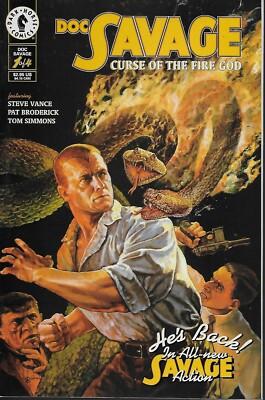 Doc Savage: Curse of the Fire God No.1 / 1995 Steve Vance & Pat Broderick