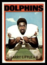 1972 Topps Football #240 Larry Little NM/MT *d4