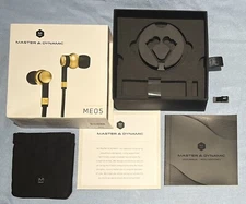 Master & Dynamic Earphones Carry Storage Pouch Clip Box and Manual *ONLY*