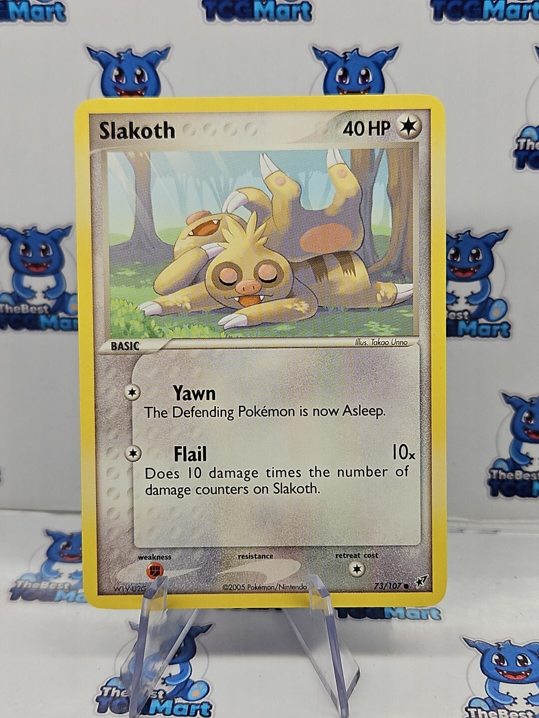 Slakoth 73/107 EX Deoxys Pokemon NM 
