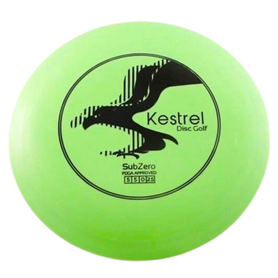 Kestrel Discs - SubZero - Basic Plastic - 5 Speed All Purpose Disc Golf Disc