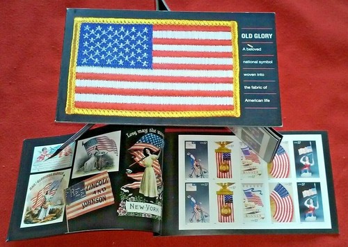 One Souvenir Booklet of 20 of OLD GLORY 37¢ US PS Stamps. Sc 3776-3780 - Picture 3 of 5