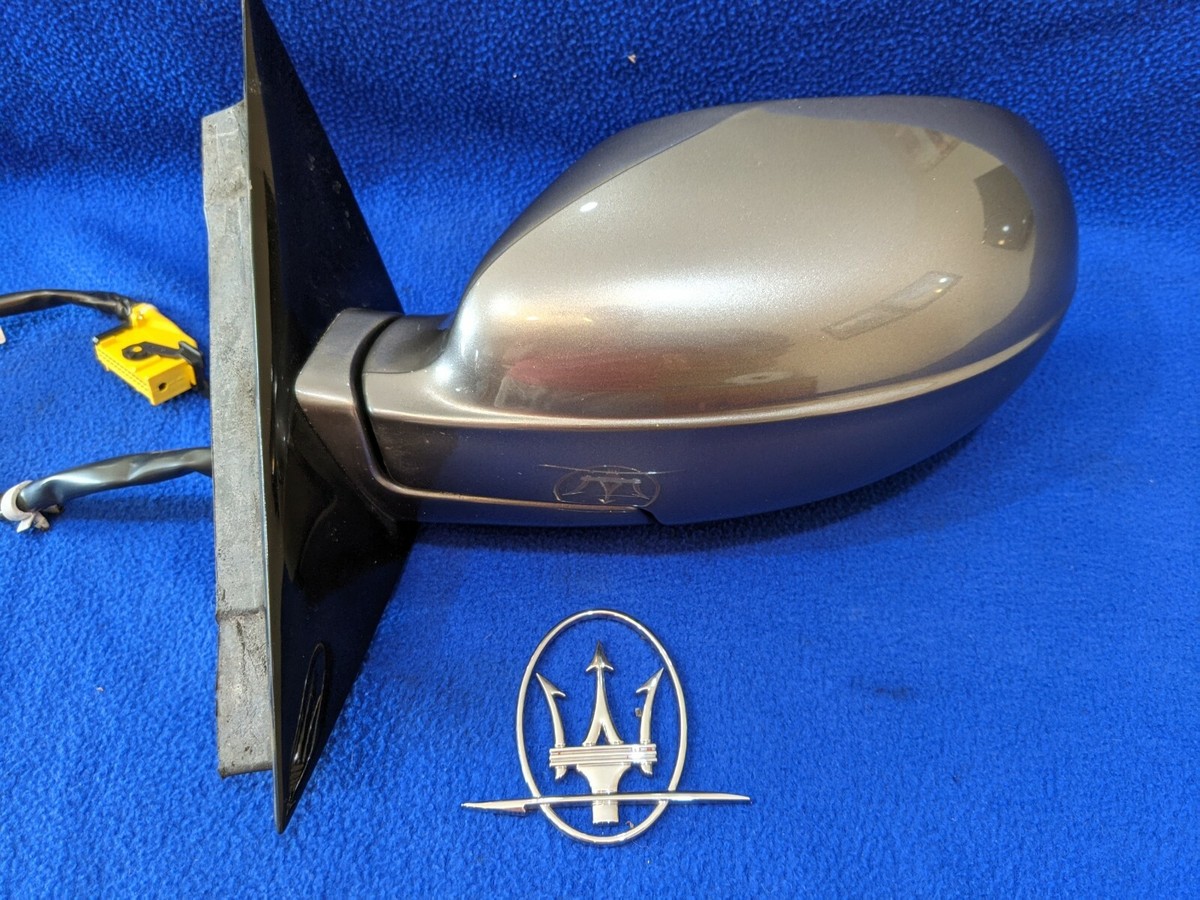 06 Maserati Quattroporte M139 Left Driver Side Door Mirror Grey