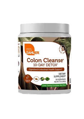 Zahler Colon Cleanse 10 Day Detox and Gut Health Support Intestinal Cleanse