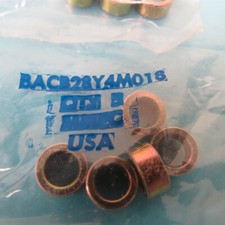1/4 ID x 3/8 OD .180 MADE in USA! Boeing BACB28Y4M018 Brass Bearing Bushing (10)