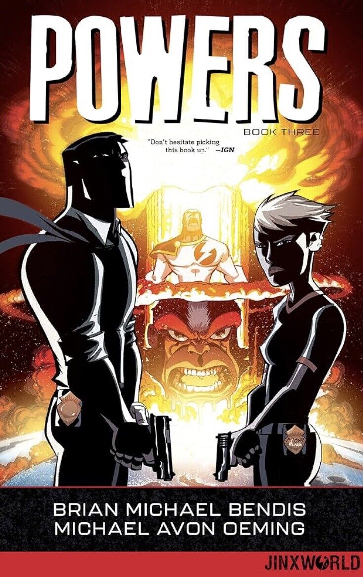 POWERS BOOK 3 NEW EDITION TPB (2019, DC Comics) NEW/UNREAD - Brian Bendis