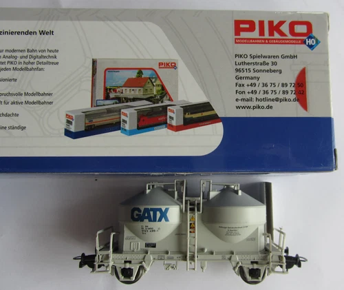 PIKO 54730 Zementsilowagen Ucs GATX Ep VI Spur H0