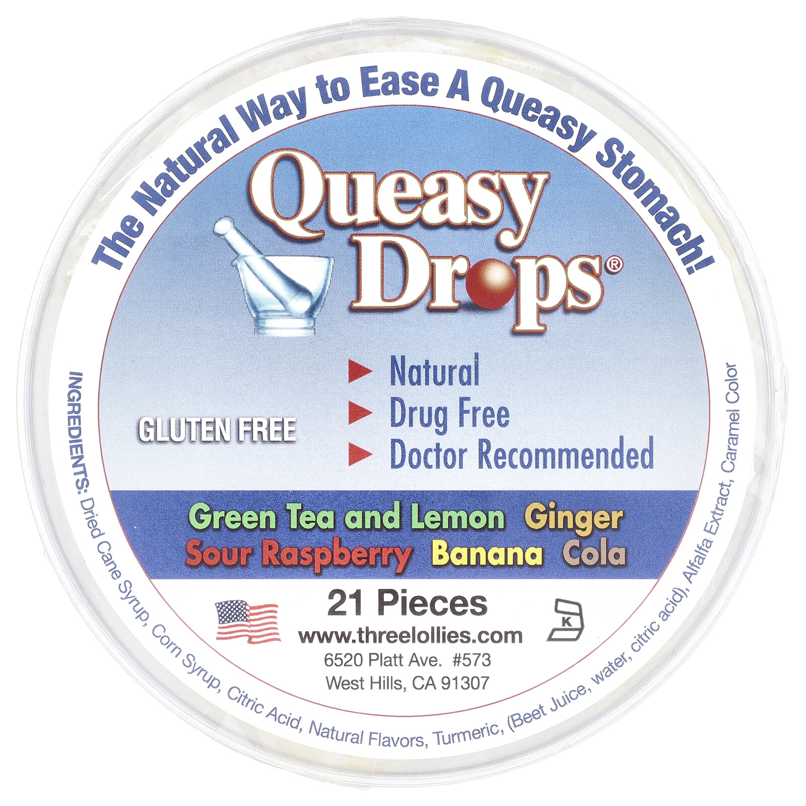 Тошнотворные капли, Ассорти, 21 штука