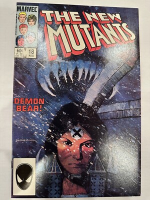 The New Mutants #18 (Marvel Comics August 1984) 1st New Warlock 9.6