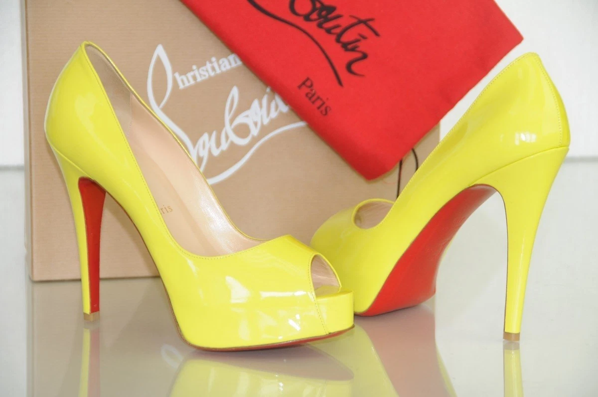 Louboutin gialle hotsell