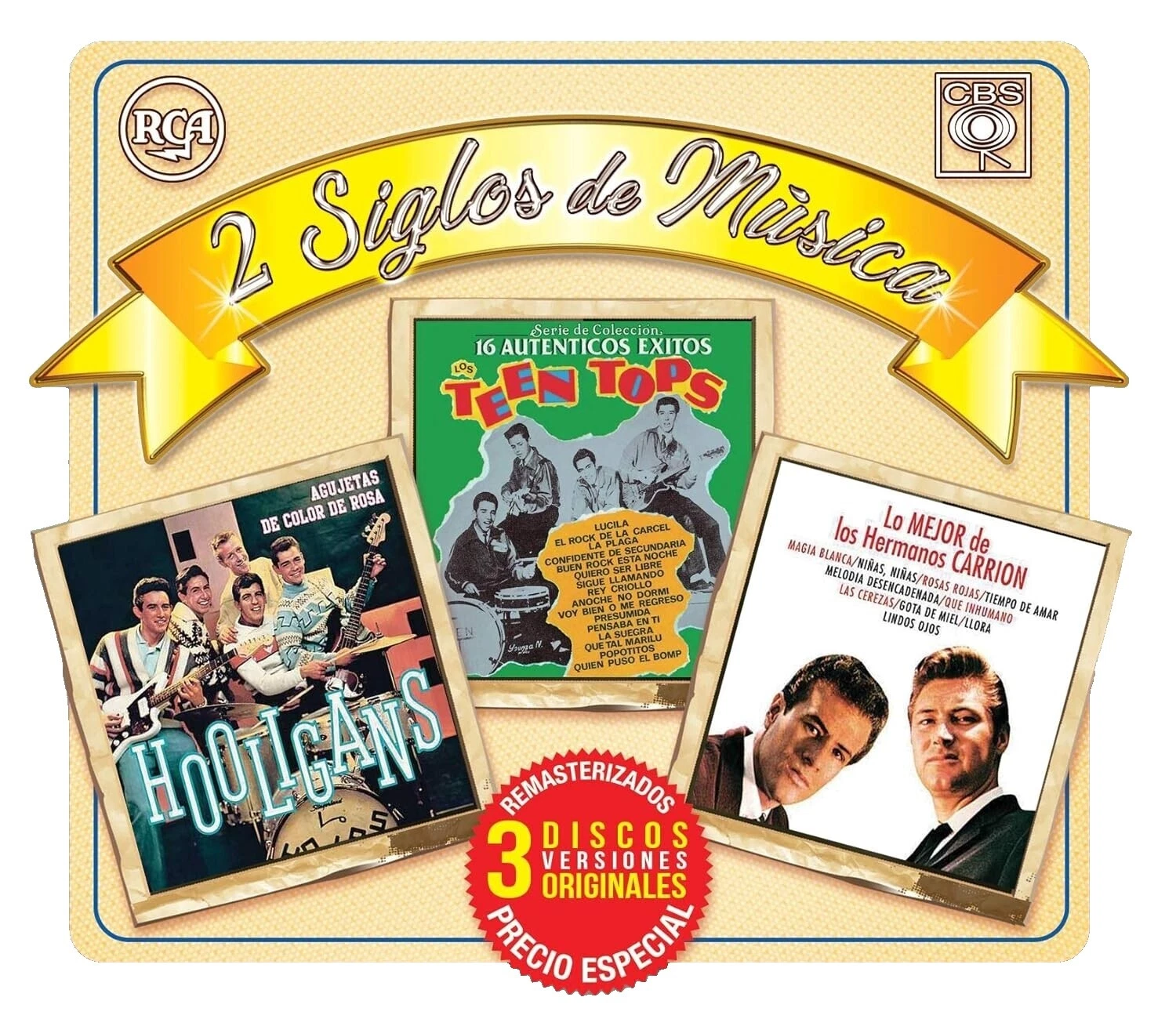 CD de música pop rock los