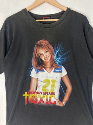 Vintage Britney Spears Toxic T Shirt Y2K Style Baibon2U Tag Size L