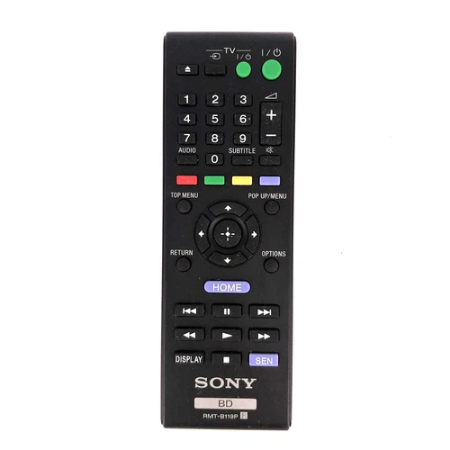New RMT-B119P Remote Control For Sony BD DVD DVD BDP-S1100 BDP-S590 BDPS5100