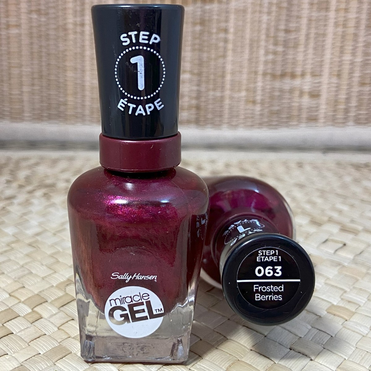 Sally Hansen Miracle GEL Nail Polish 063 Frosted Berries for sale