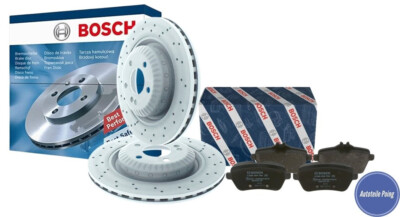 BOSCH BREMSENSATZ 340MM HINTEN MERCEDES BENZ S300 S350 S400 S500 W222 V222 X222