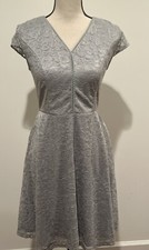 Muadress Beautiful Lace Green/grey Dress. Size Medium NWOT