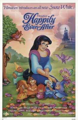 Happily Ever After (1993)_0 Film Filmplakat Leinwand ikonisches Design