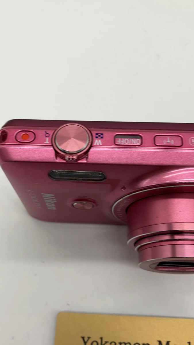 saboさん専用希少　Nikon COOLPIX S6900 ピンク　箱、充電機 Nikon COOLPIX S6900 Pink Battery SD card Japan VeryGood F/S