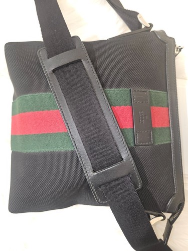 Gucci Web Messenger Bag Techno Canvas - Picture 6 of 13