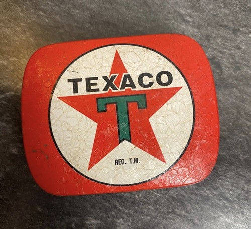 Vintage Antique Set of 4 Tins 1904-1960’s Texaco Edgeworth Tobacco Mercury Rare - Picture 3 of 12
