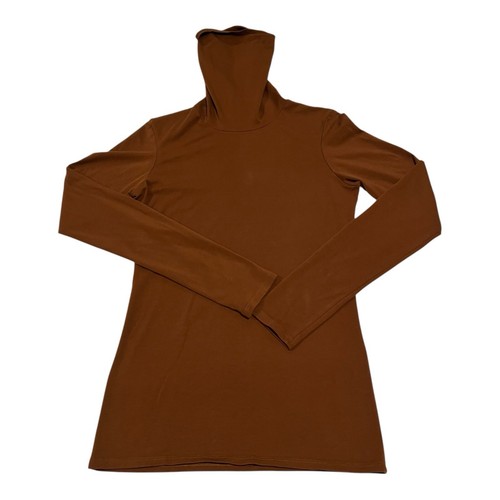 Peruvian Connection Women’s Brown Turtle Neck Long Sleeve Size Small