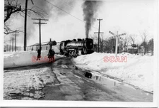 25B332 RP 1940s/60s CANADIAN NATIONAL RAILROAD 2-8-2 LOCO #3411