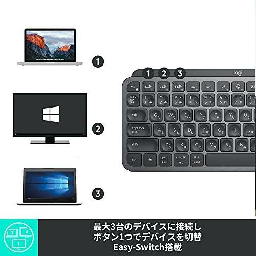 Logitech MX KEYS mini KX700GR Minimalist Wireless Keyboard Japanese Layout - Picture 6 of 7