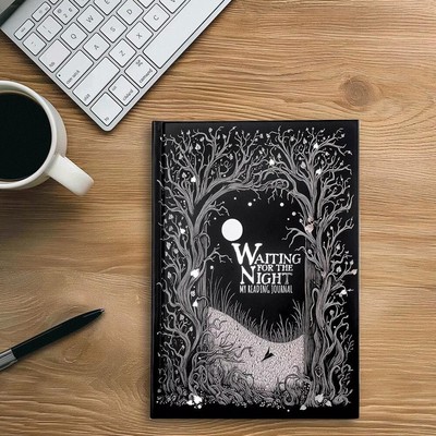 Waiting for the Night Readers Journal Gothic Inspired Includes Sticker Sheet New