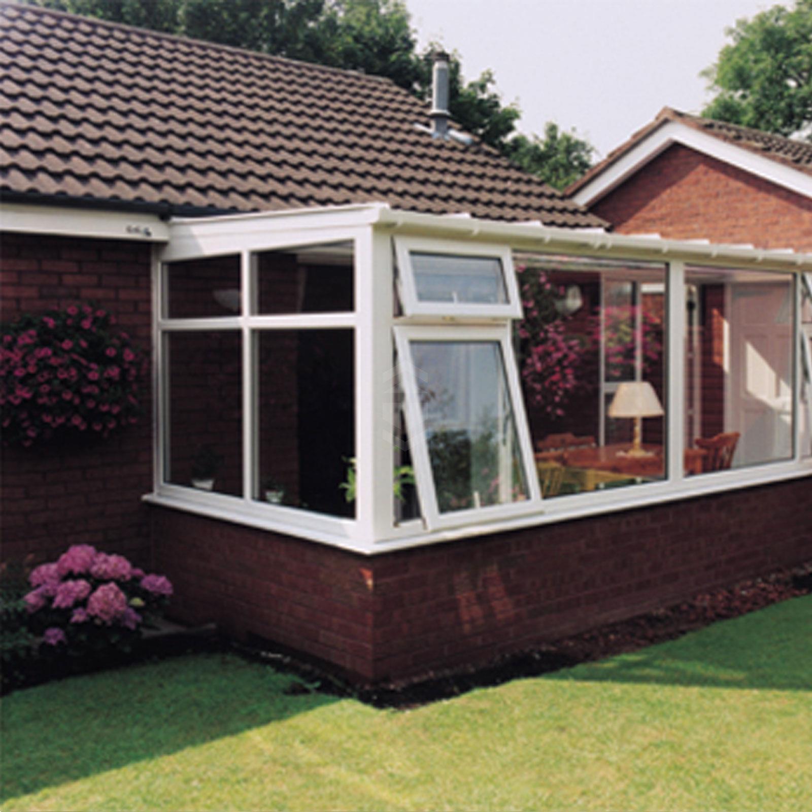 Ultralite 500 PVC Replacement End Cap UEC500 Conservatory Roof Glazing ...