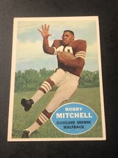 1960 Topps Bobby Mitchell #25 HOF EXMT