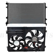 For 2013-2014 Volkswagen Beetle 2.5L Radiator and Cooling Fan Kit