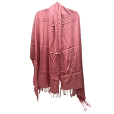 Pashmina Scarf Wrap Shawl One Size Light Pink Multi Style Fashion Wear NWOT