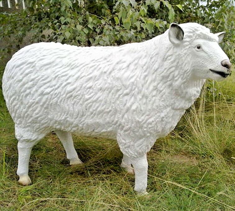 Schaf Figur Lebensgroß Dekofiguren Aufsteller Werbefiguren BLACKFORM eBay