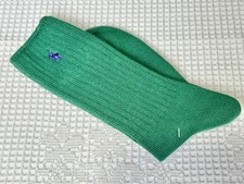 AUTHENTIC POLO COTTON BLEND CLASSIC CREW SOCKS RALPH LAUREN  GREEN  MENS 10-13