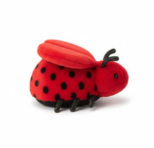 Authentic NWT Jellycat LouLou Love Bug - Red Soft Stuffed Animal Valentine