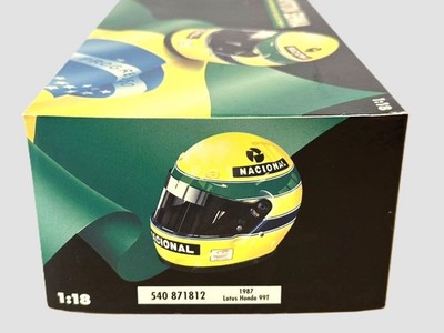 Minichamps 1/18 Lotus Honda 99T 1987 #12 Ayrton Senna Camel Decal