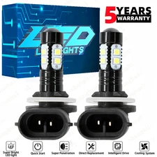 2x 880 881 LED Bulbs Fog Driving Light Conversion Kit White 10000K 100W LCplus