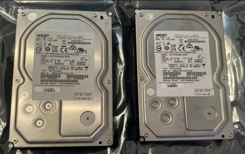 2x HGST Ultrastar 4TB 3.5" SAS HDD HUS724040ALS640 –Enterp Server Drives Tested