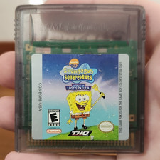 SpongeBob SquarePants: Legend of the Lost Spatula GBC THQ E NTSC-U/C-Untested